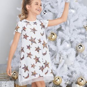 Halabaloo reversible flip sequin sheath dress 8